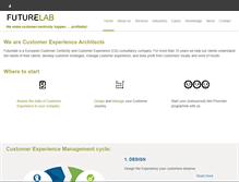 Tablet Screenshot of futurelab.net